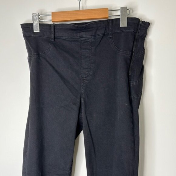 Calzedonia Women Black Classic Skinny Stretchy Jeggings Size XL - Picture 2 of 11